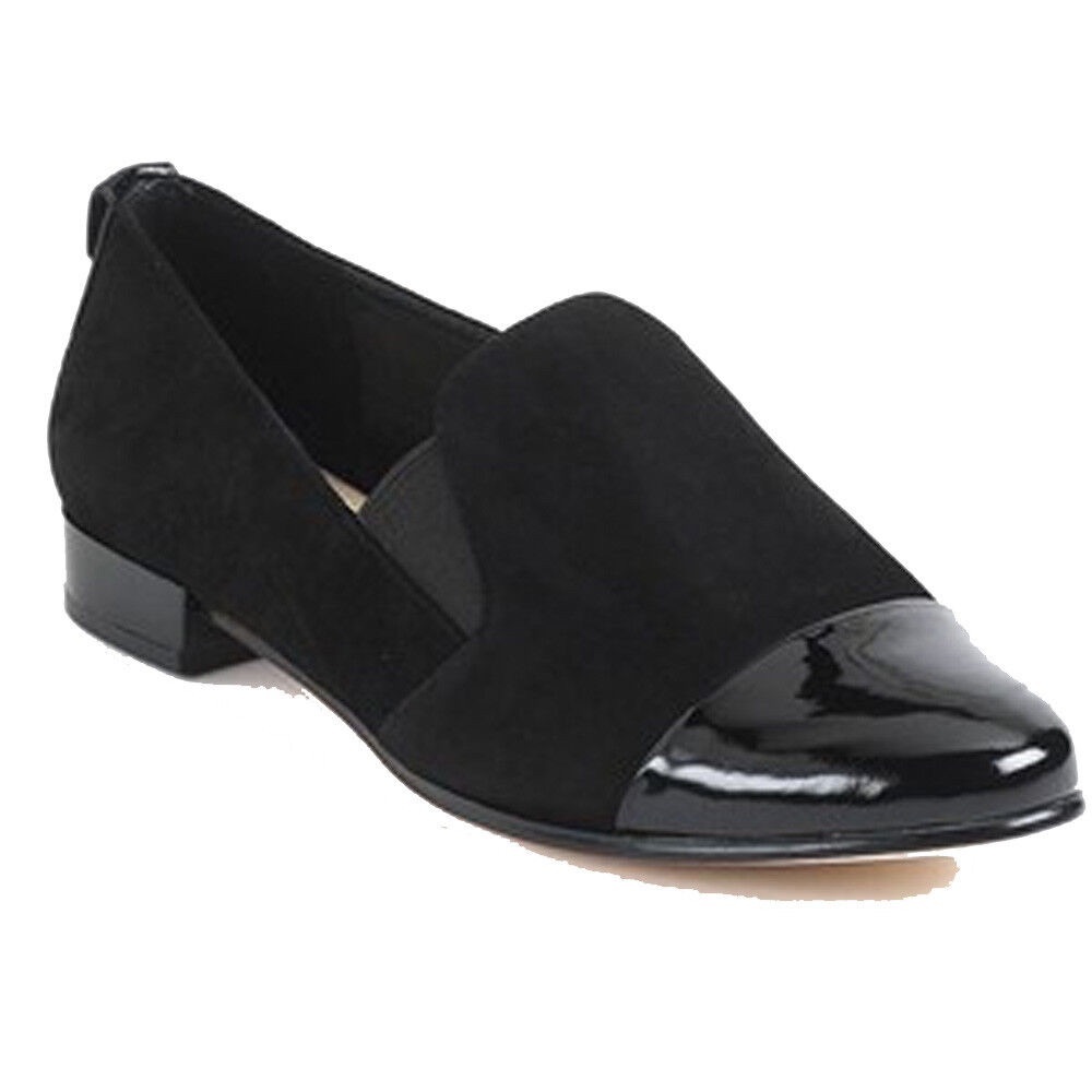 Vince Camuto Loafer Flat Patent Suede size 8